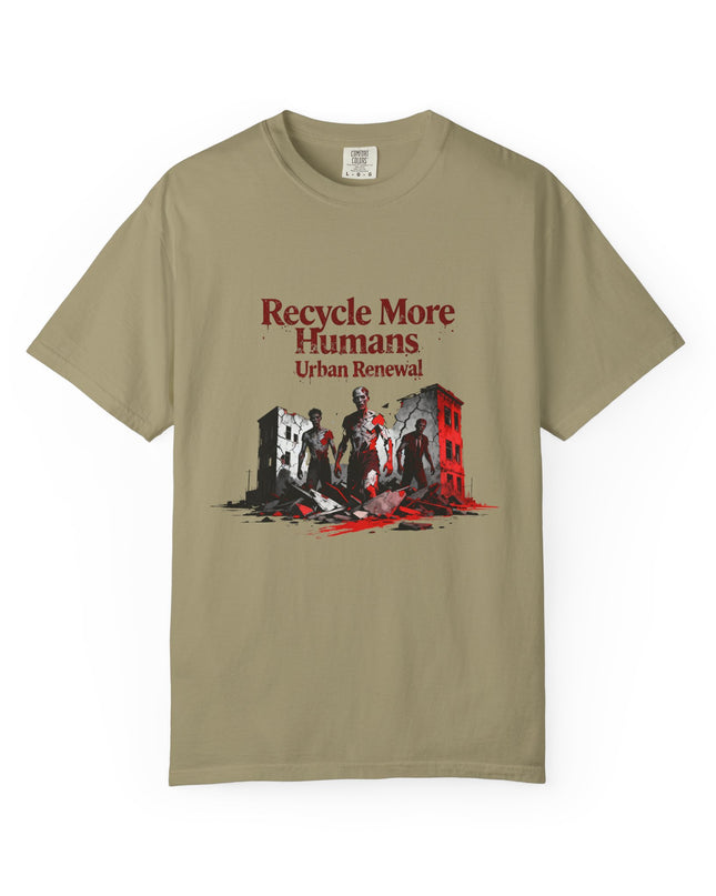 Recycle More Humans v3 Cart Tee