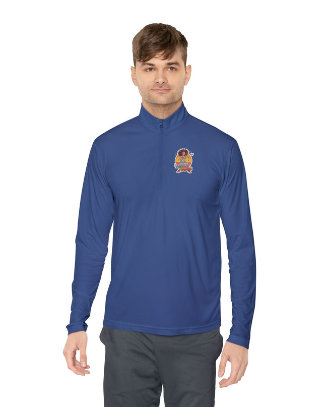 The 'Workout Like The 1980s' Workout Girl Quarter-Zip Pullover