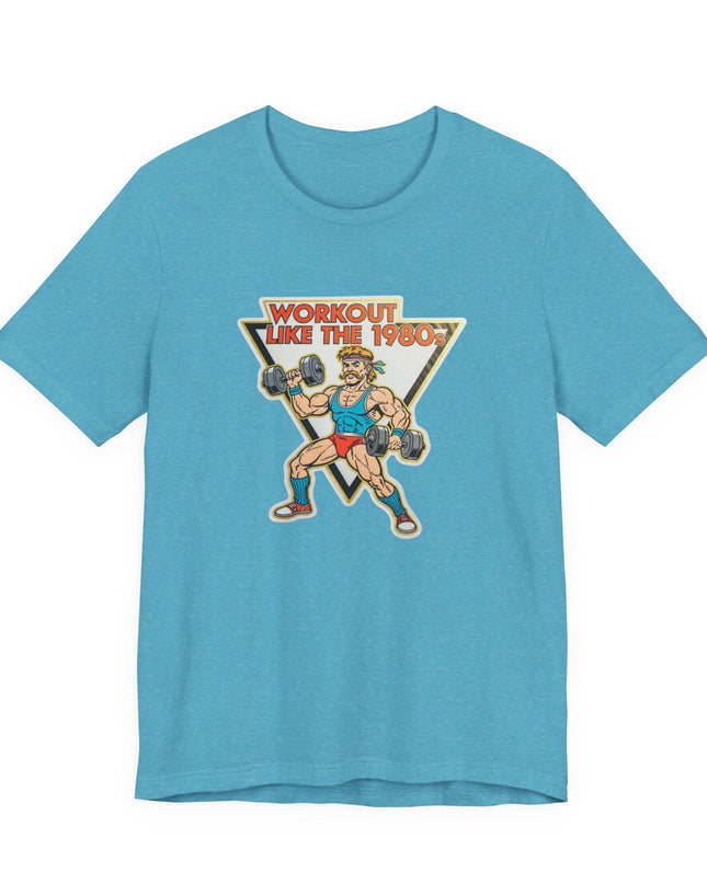 The 'Workout Like The 1980s' Muscle Man Tee