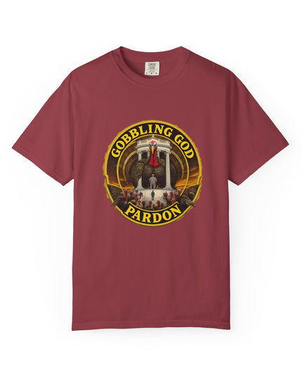 Gobbling God Pardon Thanksgiving Tee