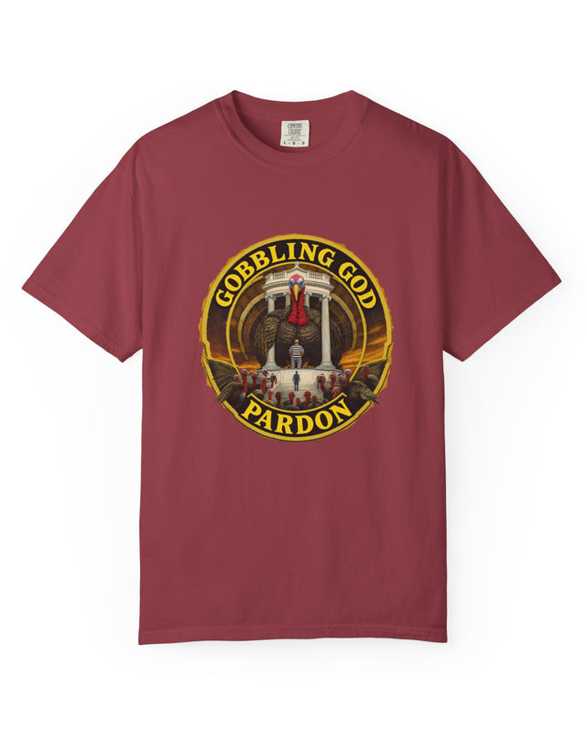 Gobbling God Pardon Thanksgiving Tee