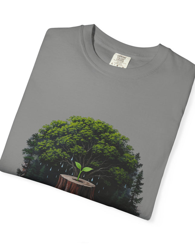The  'Save The Trees!'  Crying Trees Unisex Garment-Dyed T-shirt