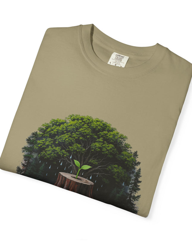 The  'Save The Trees!'  Crying Trees Unisex Garment-Dyed T-shirt