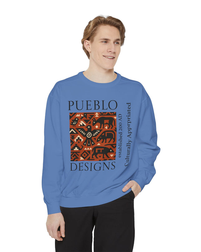 Pueblo Pattern Sweatshirt - Culturally Appropriated Designs