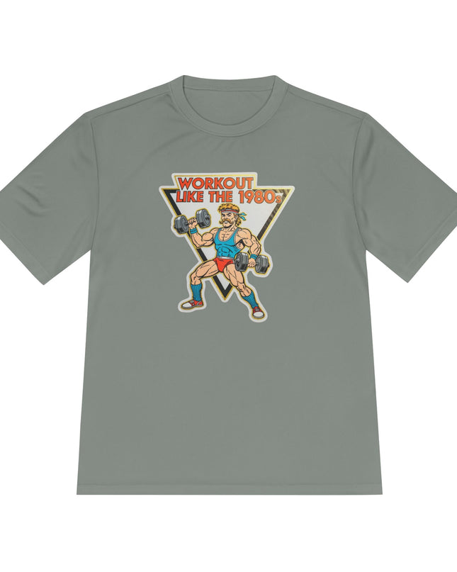 The 'Workout Like The 1980s' Muscle Man Workout Shirt