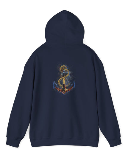 The Navy  Hooded Sweatshirt