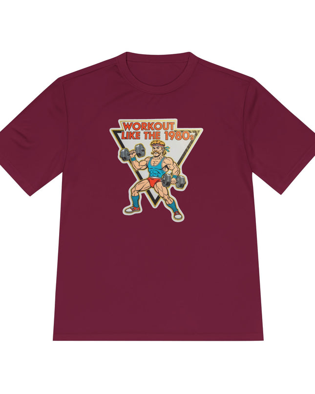 The 'Workout Like The 1980s' Muscle Man Workout Shirt