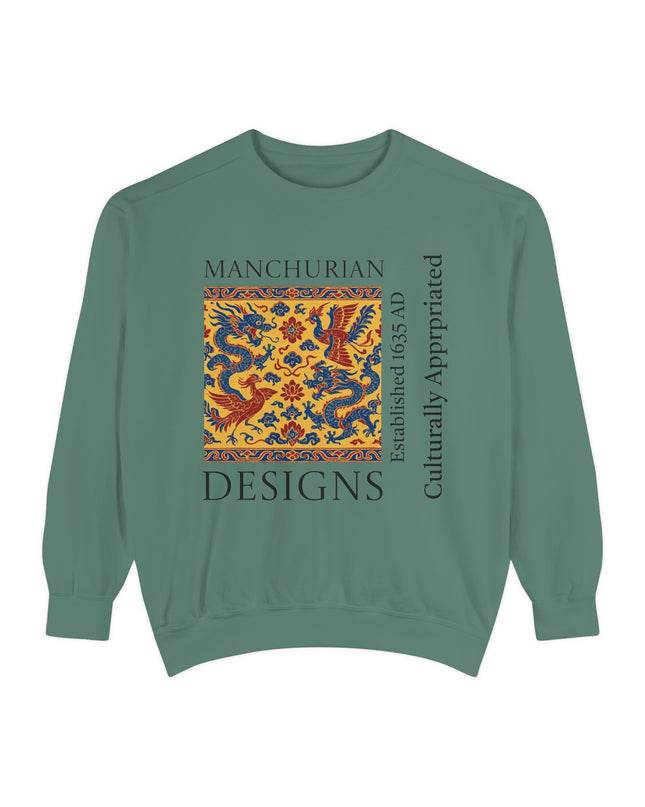 Manchurian Pattern Sweatshirt - Culturally Appropriated Designs